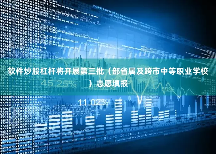软件炒股杠杆将开展第三批（部省属及跨市中等职业学校）志愿填报